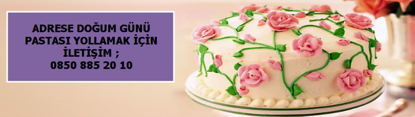 Drajeli yaş pasta doğum günü pastası yollamak